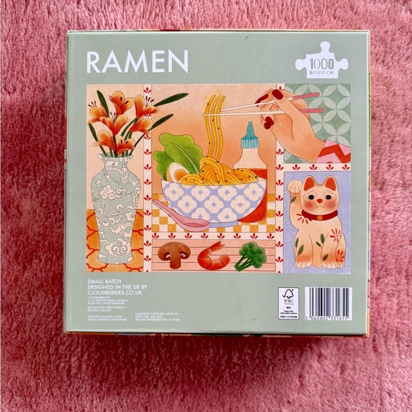 Cloudberries Ramen Noodles 1000 piece puzzle - Picture 4 of 4